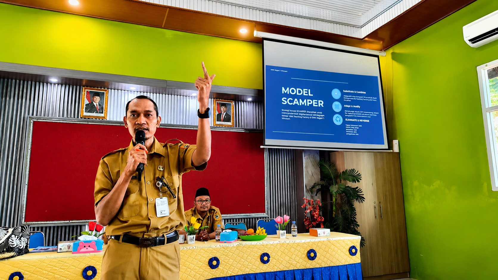 Transformasi Kepemimpinan di SMKN 1 Wirosari: Membangun Budaya Industri melalui 5R dan Jalur Hijau