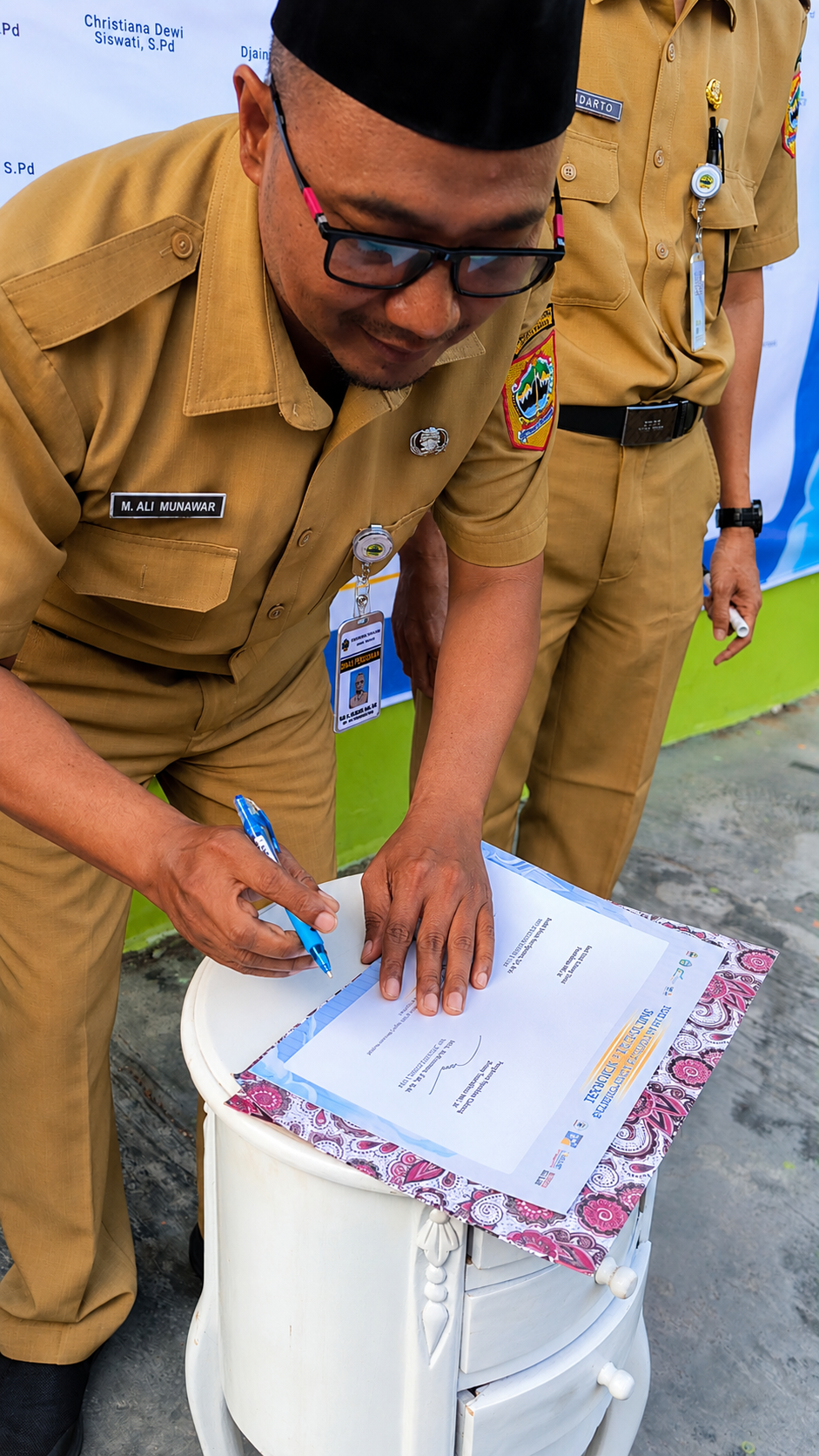 Deklarasi Sekolah Berintegritas Perkuat Komitmen Warga SMK Negeri 1 Wirosari dalam Mewujudkan Budaya Kerja Profesional