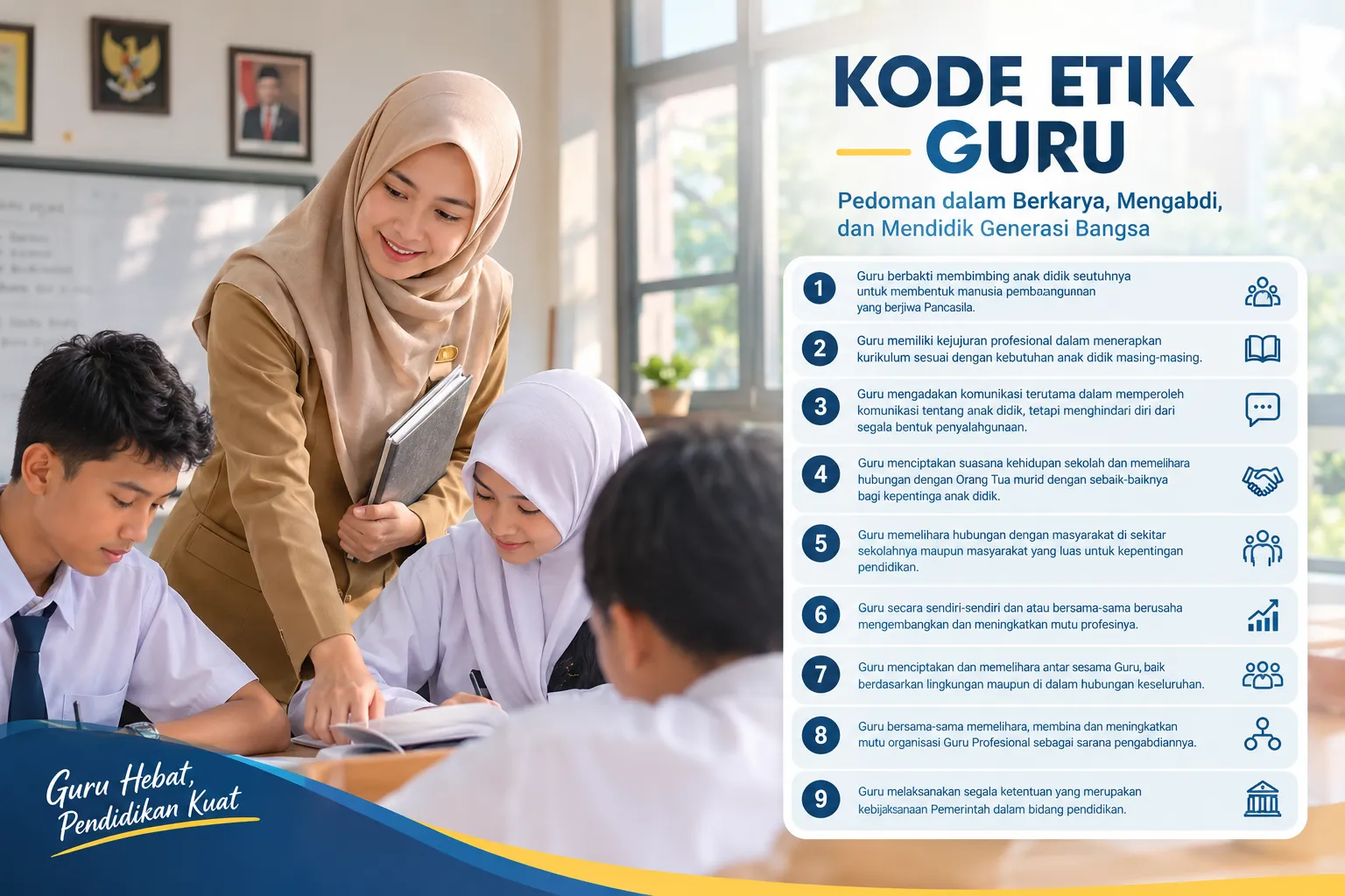Kode Etik Guru: Landasan Profesionalisme dan Integritas Pendidik